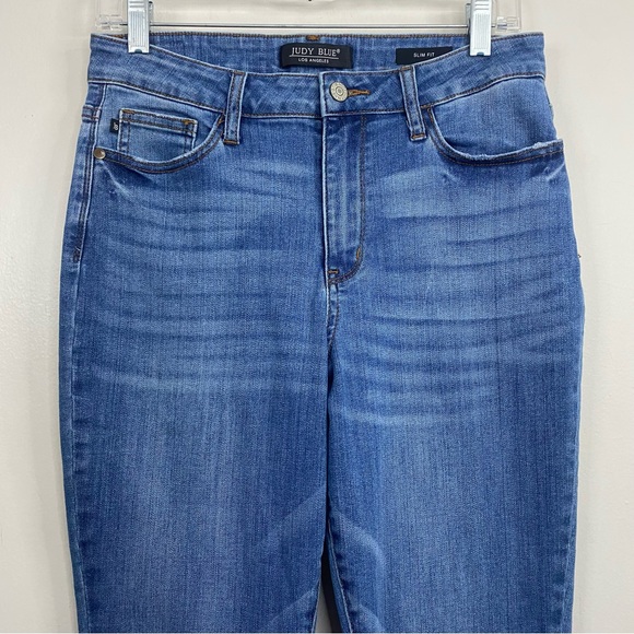 Judy Blue Gwen High Rise Slim Jeans Medium Wash size 29 - Picture 3 of 12